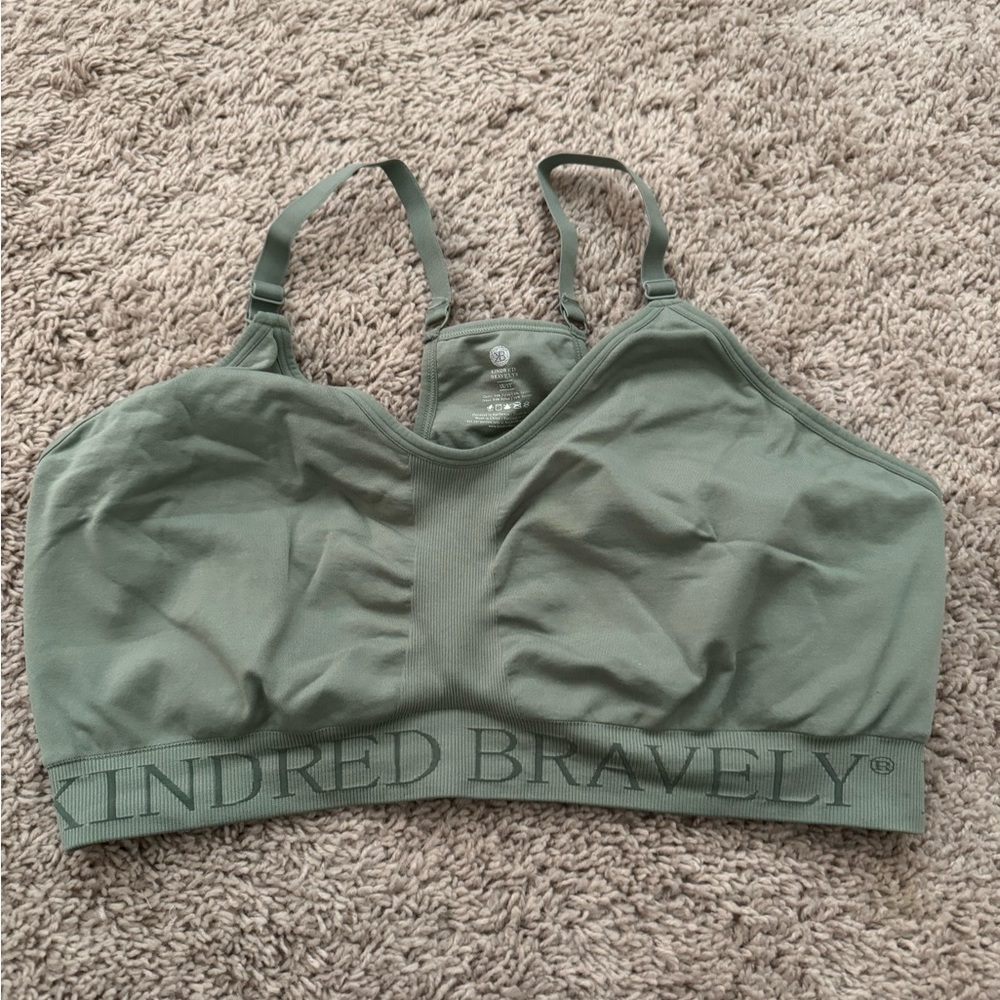 Kindred Bravely Sublime hands free pumping + nursing bra 1X